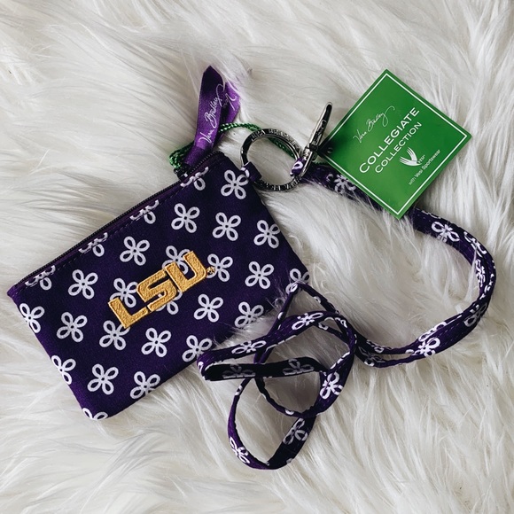 Vera Bradley Accessories - Vera Bradley | LSU zip ID & Lanyard